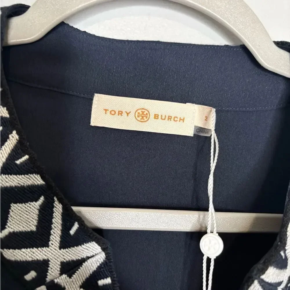 Tory Burch embroidered Tunic NWT